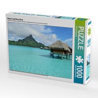 Produktbild: CALVENDO Puzzle Resort auf Bora Bora 1000 Teile Lege-Gr&ouml;&szlig;e 64 x 48 cm Foto-Puzzle Bild von iPics Photography