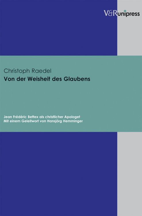 Produktbild: Von der Weisheit des Glaubens