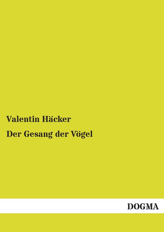 Produktbild: Der Gesang der V&ouml;gel