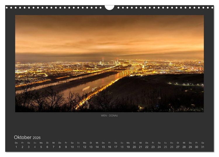 Produktbild: WIEN - EINE STADT VON WELT (Wandkalender 2026 DIN A3 quer), CALVENDO Monatskalender