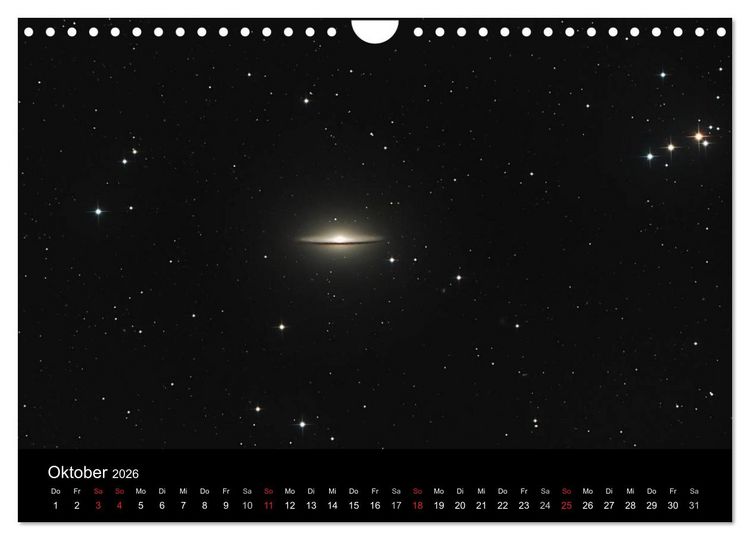 Produktbild: Universum - Eine Reise zu den Sternen (Wandkalender 2026 DIN A4 quer), CALVENDO Monatskalender