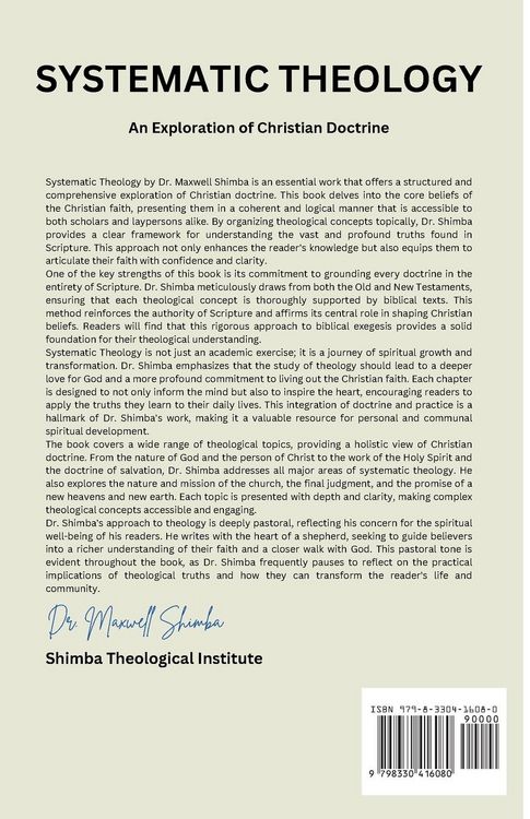 Produktbild: Systematic Theology