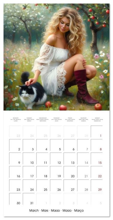 Produktbild: SENSUAL HARVEST (Wall Calendar 2026 12 &times; 12 Inch) CALVENDO 12 Month Wall Calendar