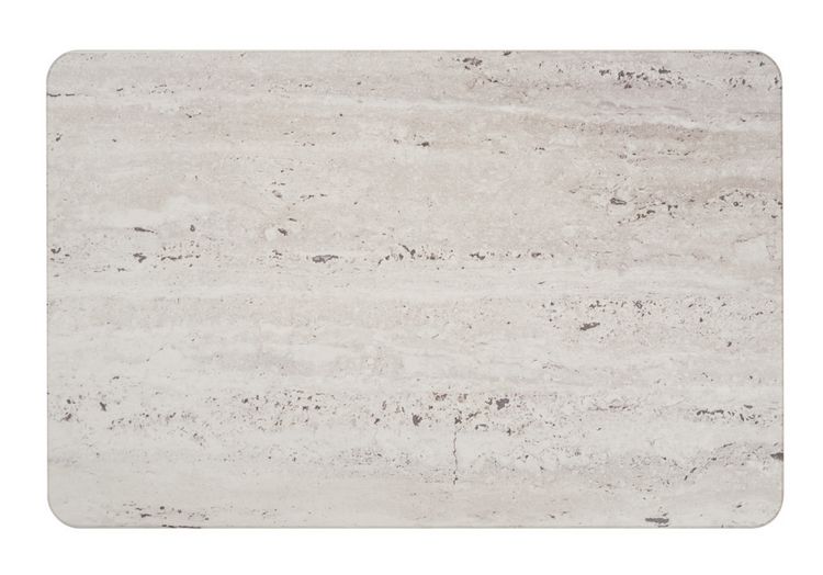 Produktbild: Diatomit Badematte Mod. Puna Beige, 60 x 39 cm, schnelltrocknend und rutschsicher