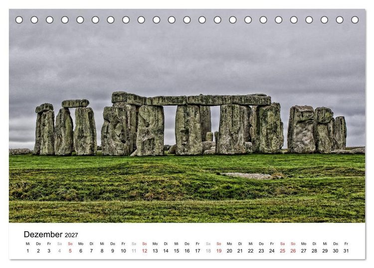 Produktbild: Englands wilder S&uuml;den (Tischkalender 2027 DIN A5 quer), CALVENDO Monatskalender