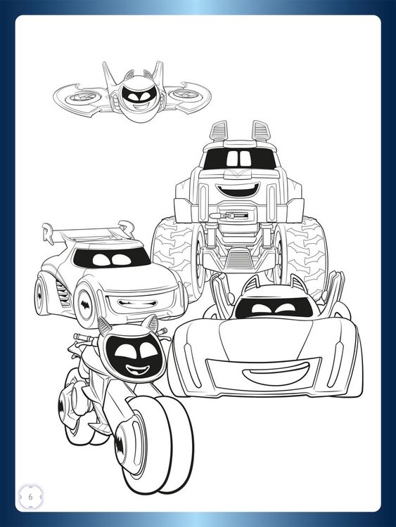 Produktbild: DC Batwheels: Stickerabenteuer in Gotham City