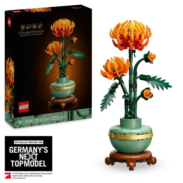 Produktbild: LEGO Botanicals Chrysantheme - Bauset - Künstliche Pflanzen 10368