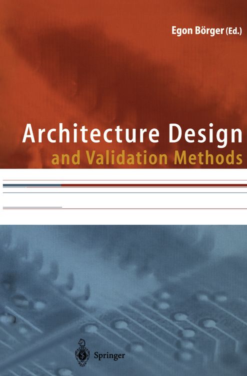 Produktbild: Architecture Design and Validation Methods