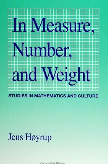Produktbild: In Measure, Number, and Weight