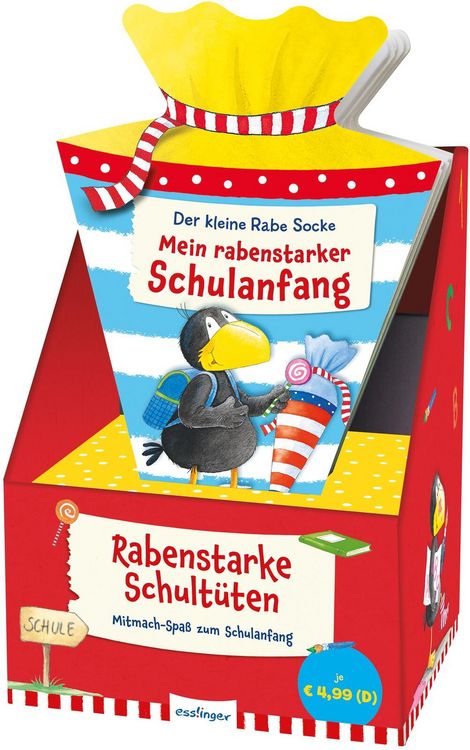 Produktbild: Der kleine Rabe Socke: Mein rabenstarker Schulanfang