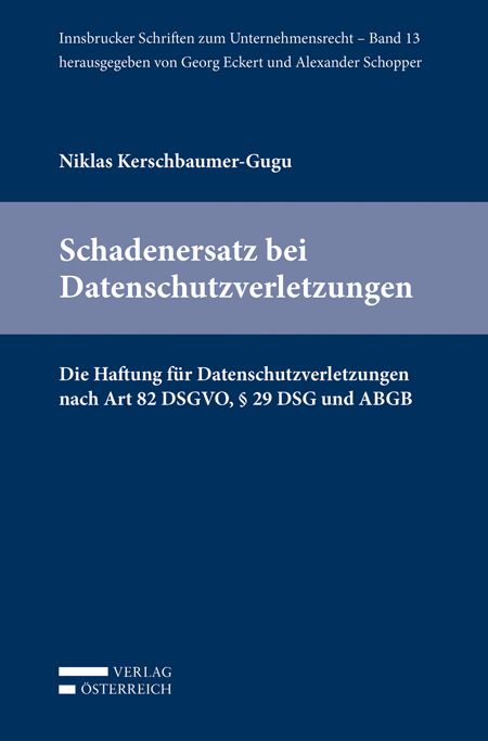 Produktbild: Schadenersatz bei Datenschutzverletzungen
