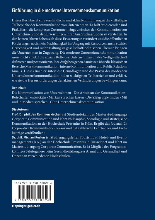 Einführung in die moderne Unternehmenskommunikation