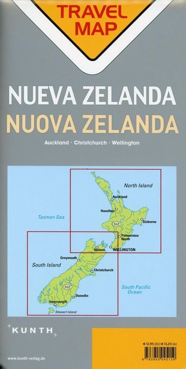 Produktbild: Reisekarte Neuseeland 1:800.000