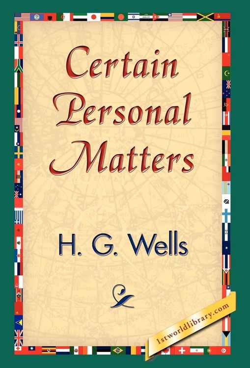 Produktbild: Certain Personal Matters