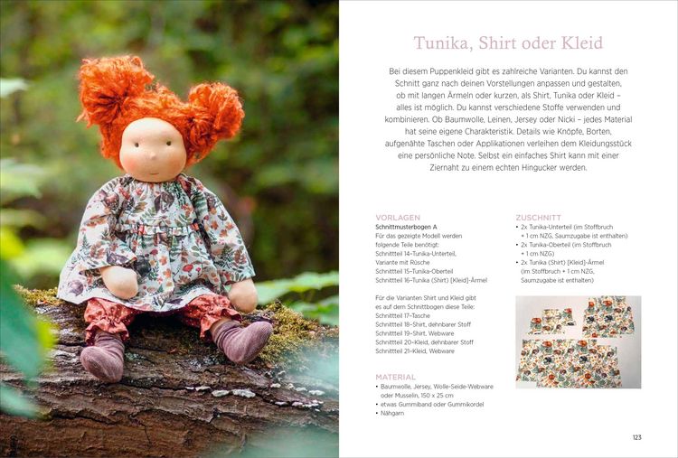 Produktbild: Handgemachte Puppen im Waldorf-Stil