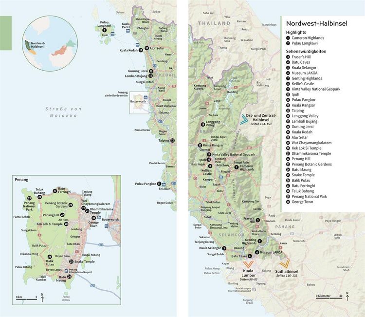 Produktbild: Vis-&agrave;-Vis Reisef&uuml;hrer Malaysia & Singapur
