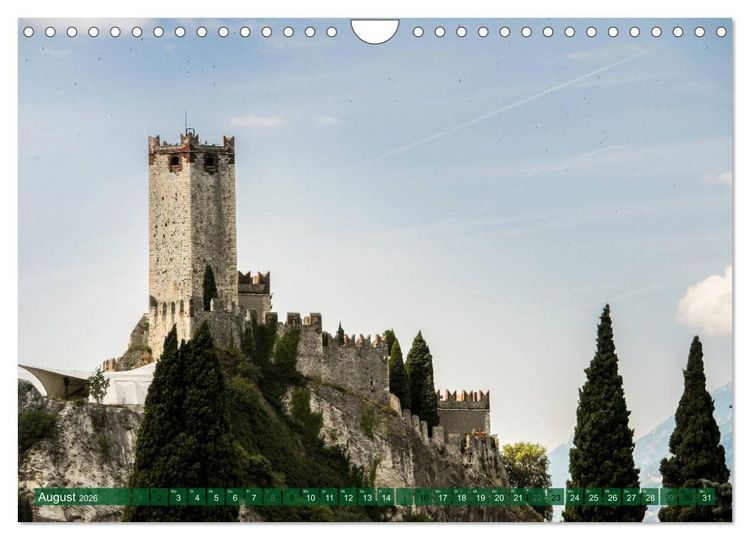Produktbild: Gardasee. Lago di Garda (Wandkalender 2026 DIN A4 quer), CALVENDO Monatskalender