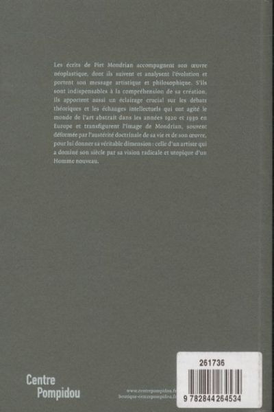 Produktbild: Piet Mondrian : &eacute;crits fran&ccedil;ais