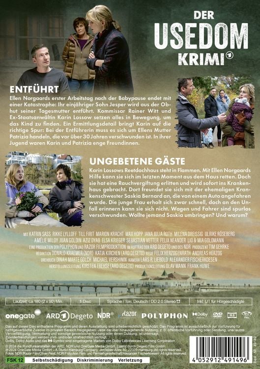 Produktbild: Der Usedom-Krimi: Entf&uuml;hrt / Ungebetene G&auml;ste