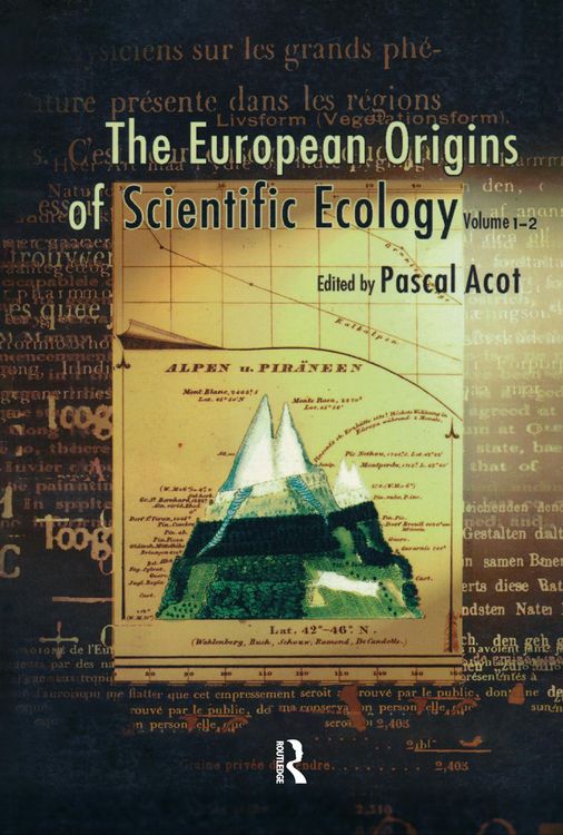 Produktbild: The European Origins of Scientific Ecology (1800-1901)