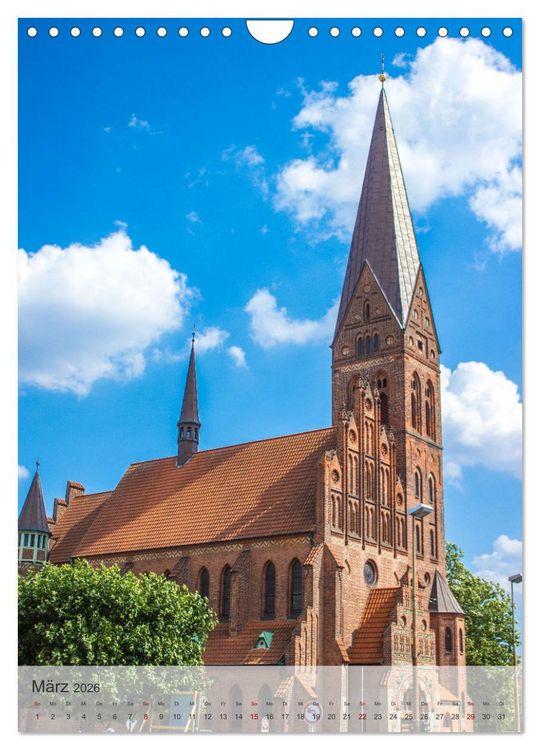 Produktbild: D&auml;nemark - Historisches F&uuml;nen (Wandkalender 2026 DIN A4 hoch), CALVENDO Monatskalender