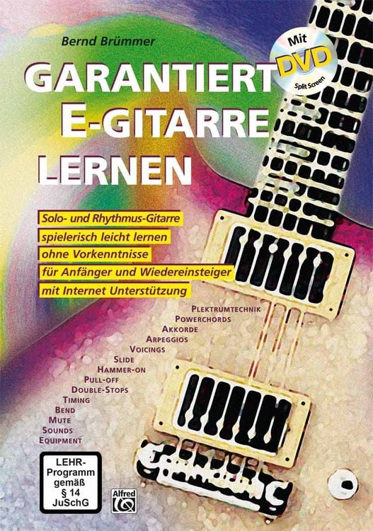 Produktbild: Garantiert E-Gitarre lernen / Garantiert E-Gitarre lernen mit DVD