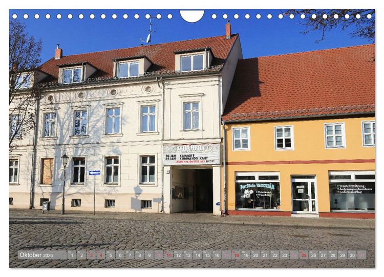 Produktbild: Brandenburg - Luckenwalde - Ein Stadtspaziergang (Wandkalender 2026 DIN A4 quer), CALVENDO Monatskalender