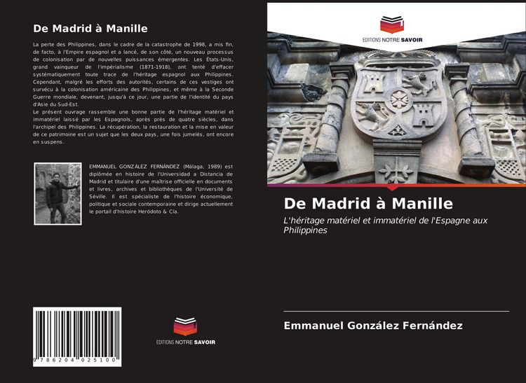 Produktbild: De Madrid &agrave; Manille