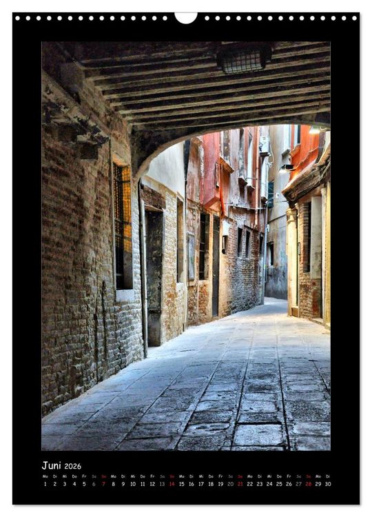 Produktbild: Venedig (Wandkalender 2026 DIN A3 hoch), CALVENDO Monatskalender