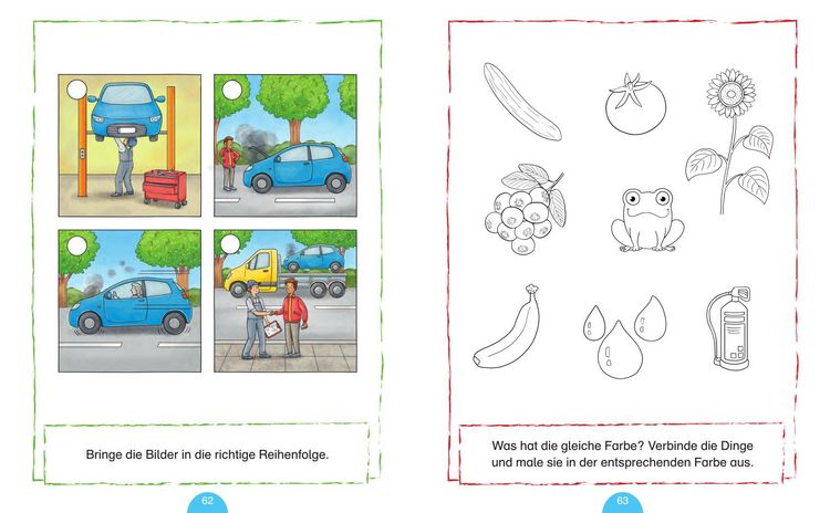 Produktbild: Mein superschlaues Vorschulbuch - Konzentration und Wahrnehmung