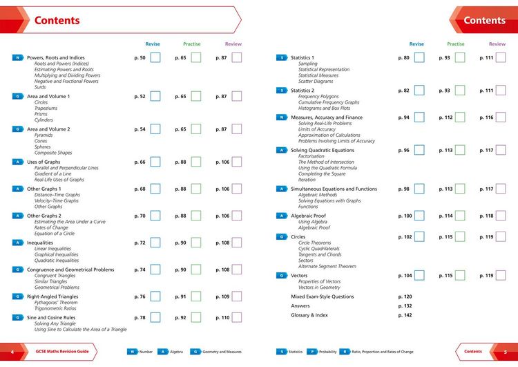 Produktbild: AQA GCSE 9-1 Maths Higher Revision Guide
