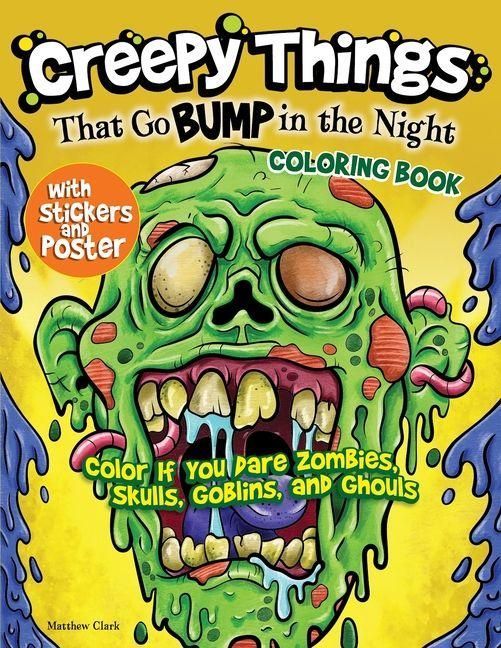 Produktbild: Creepy Things That Go Bump in the Night Coloring Book