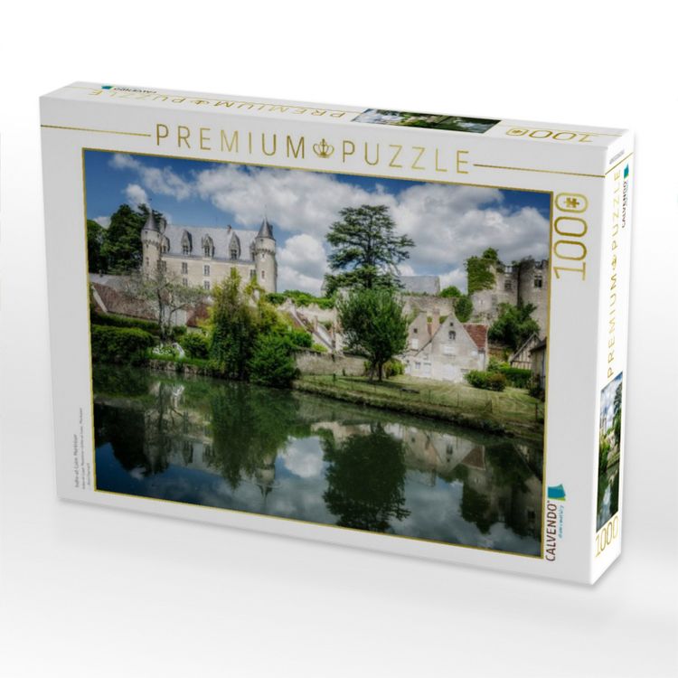 Produktbild: CALVENDO Puzzle Indre-et-Loire: Montr&eacute;sor | 1000 Teile Lege-Gr&ouml;&szlig;e 64x48cm Foto-Puzzle f&uuml;r gl&uuml;ckliche Stunden