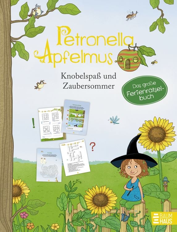 Produktbild: Petronella Apfelmus - Knobelspa&szlig; & Zaubersommer. Das gro&szlig;e Ferien-R&auml;tselbuch