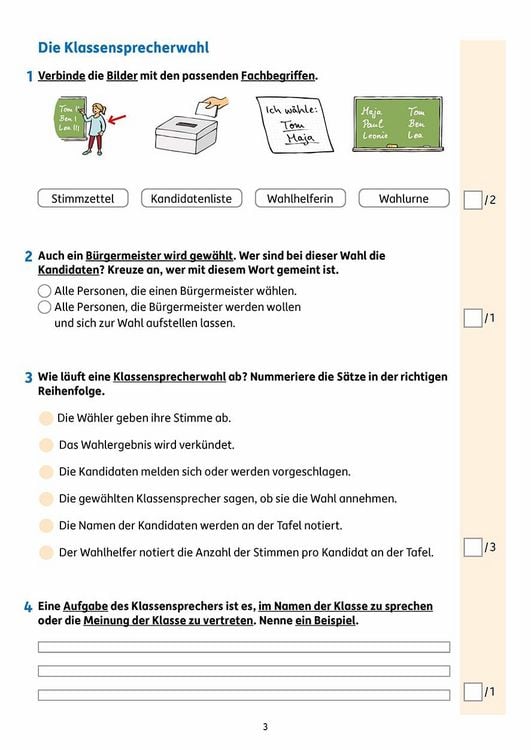 Produktbild: &Uuml;bungsheft mit Tests im Sachunterricht 3. Klasse