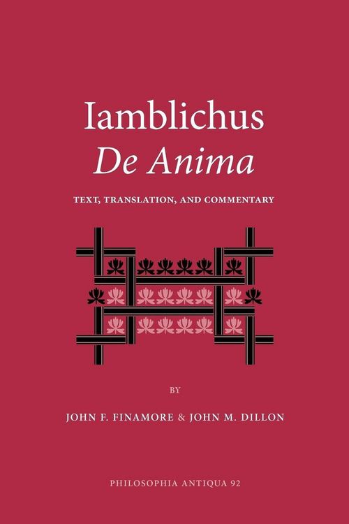 Produktbild: Iamblichus de Anima