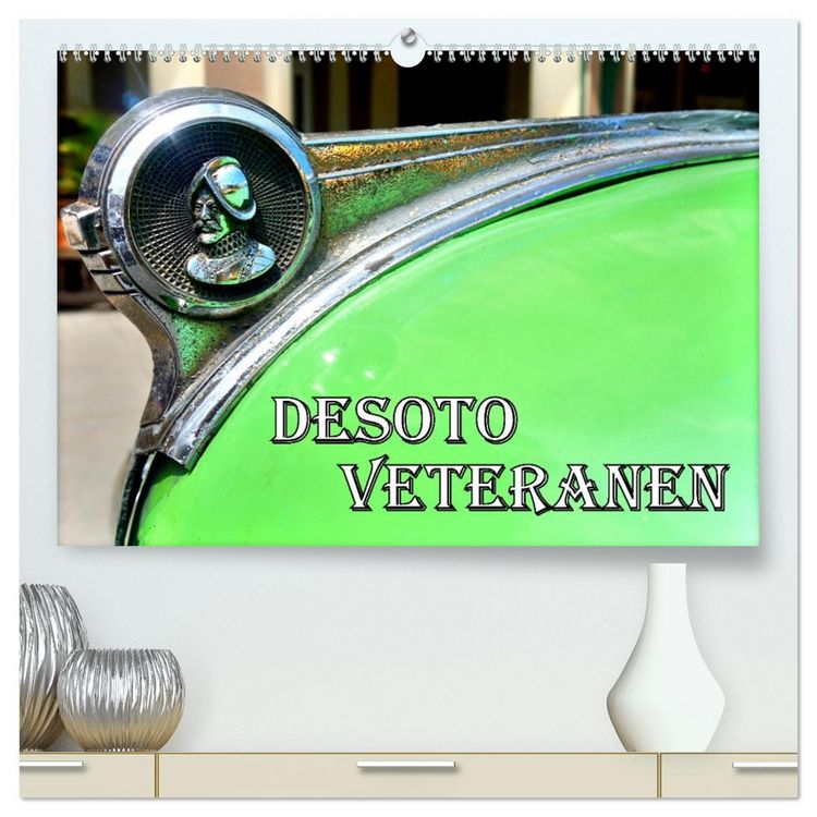 Produktbild: DESOTO VETERANEN (hochwertiger Premium Wandkalender 2026 DIN A2 quer), Kunstdruck in Hochglanz