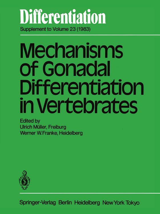 Produktbild: Mechanisms of Gonadal Differentiation in Vertebrates