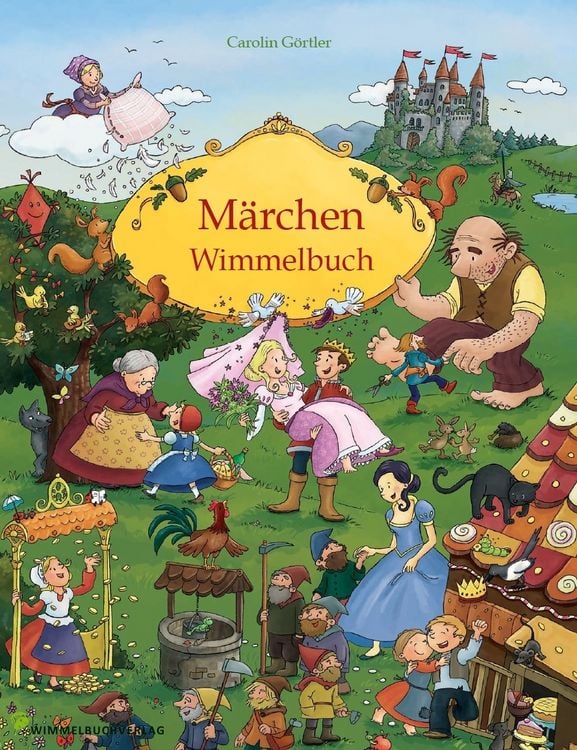 Produktbild: M&auml;rchen Wimmelbuch f&uuml;r Kinder ab 3 Jahren (Bilderbuch ab 3 Jahre, Mein Gebr&uuml;der Grimm M&auml;rchenbuch)