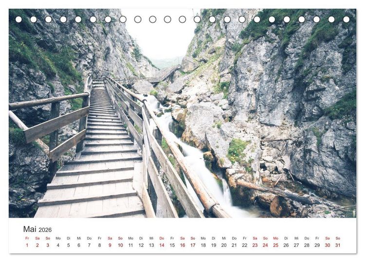 Produktbild: Br&uuml;cken dieser Erde (Tischkalender 2026 DIN A5 quer), CALVENDO Monatskalender