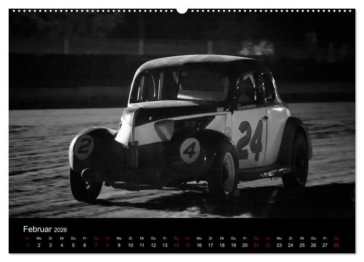 Produktbild: Dirt Track Races (Wandkalender 2026 DIN A2 quer), CALVENDO Monatskalender