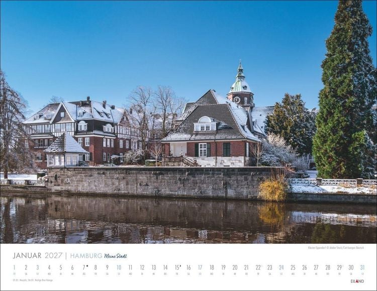 Produktbild: Hamburg - Meine Stadt Kalender 2027