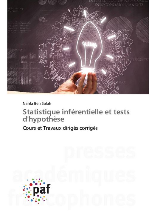 Produktbild: Statistique inf&eacute;rentielle et tests d'hypoth&egrave;se