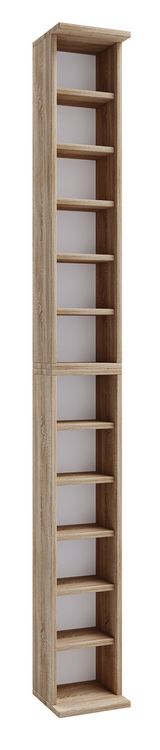 Produktbild: Holz CD DVD Stand Aufbewahrung Deko Regal Bigol