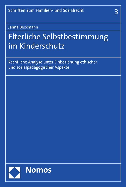 Produktbild: Elterliche Selbstbestimmung im Kinderschutz