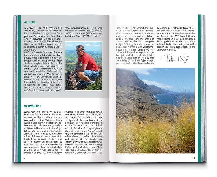 Produktbild: KOMPASS Wanderf&uuml;hrer Gran Canaria, 75 Touren mit Extra-Tourenkarte