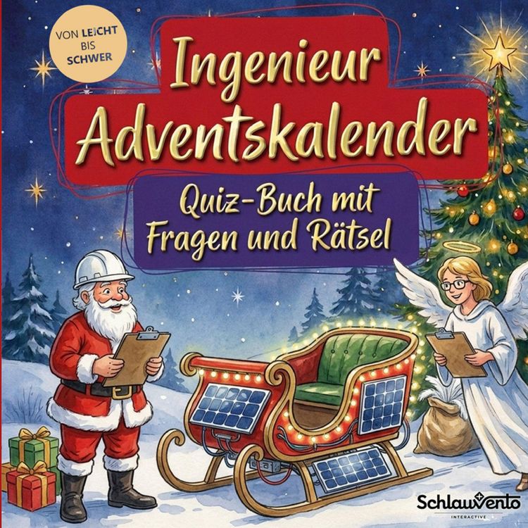 Produktbild: Ingenieur-Adventskalender: Quiz-Buch mit Fragen und R&auml;tsel