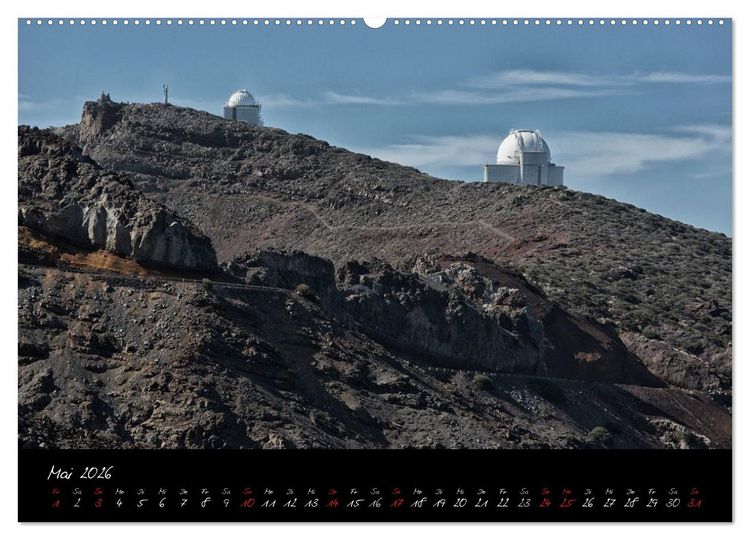 Produktbild: La Palma - Insel der Berge und Wolken (Wandkalender 2026 DIN A2 quer), CALVENDO Monatskalender