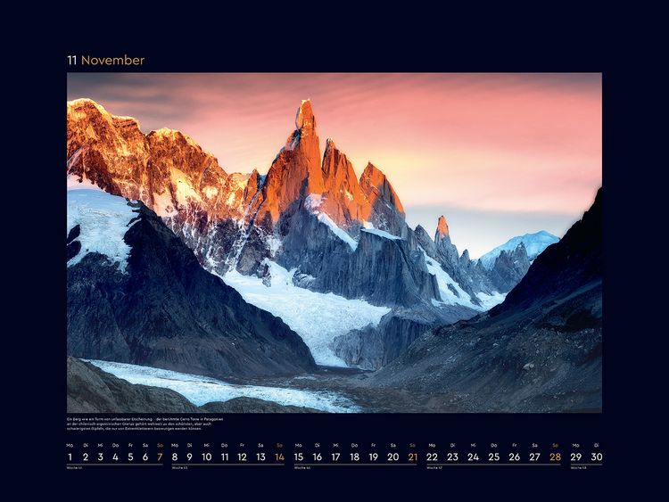 Produktbild: Magie der Berge - KUNTH Wandkalender 2027