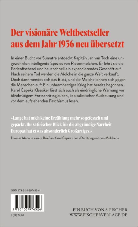Produktbild: Der Krieg mit den Molchen